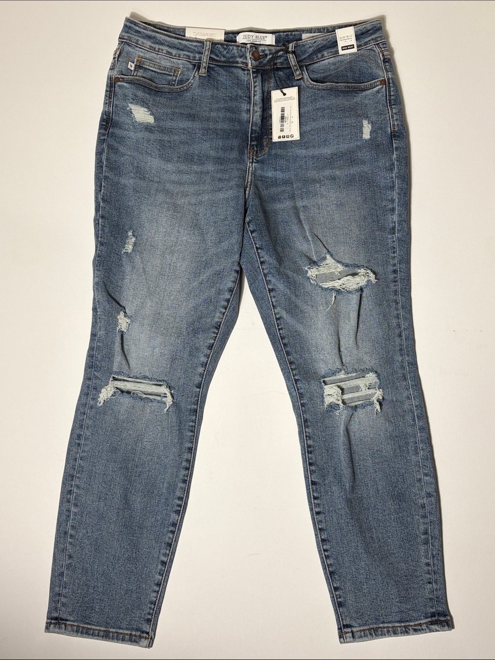 Judy Blue High Waist Slim Fit Distressed Jeans Women’s 15/32 NWT